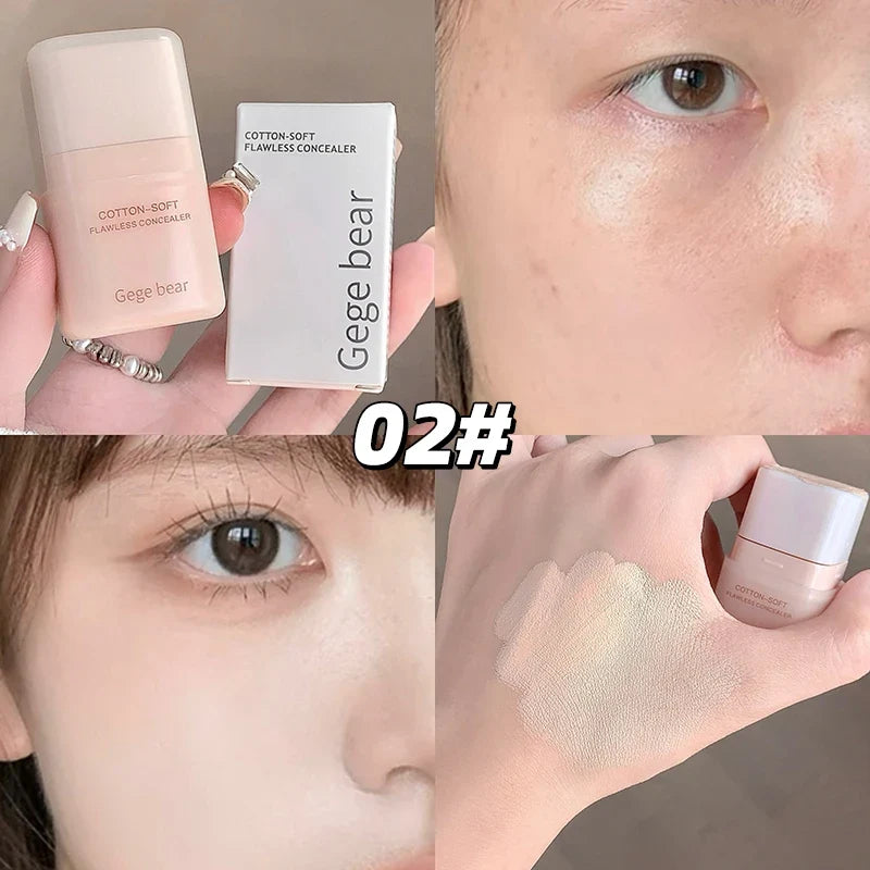Gege Bear Matte Natural Concealer Light Orange Tone Matte Concealer Qme GX1506-02
