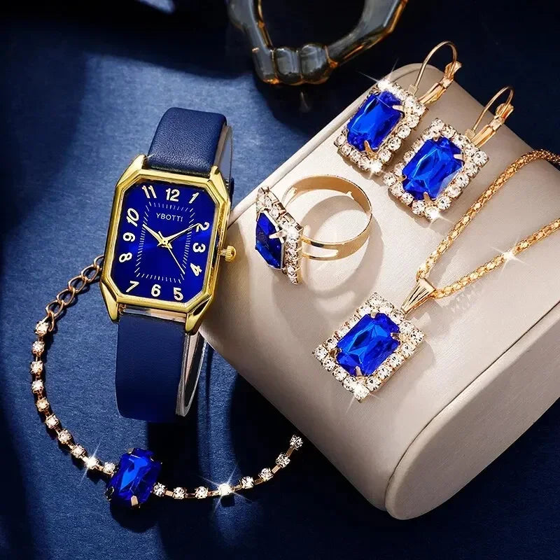 Luxury Square Women's Quartz Wristwatch | 3 Colors Ladies Quartz Watch Qme