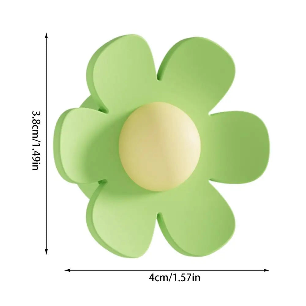 Flower Silicone Sink Overflow Ring – Basin Trim Cover Plug Sink Overflow Ring Qst Green
