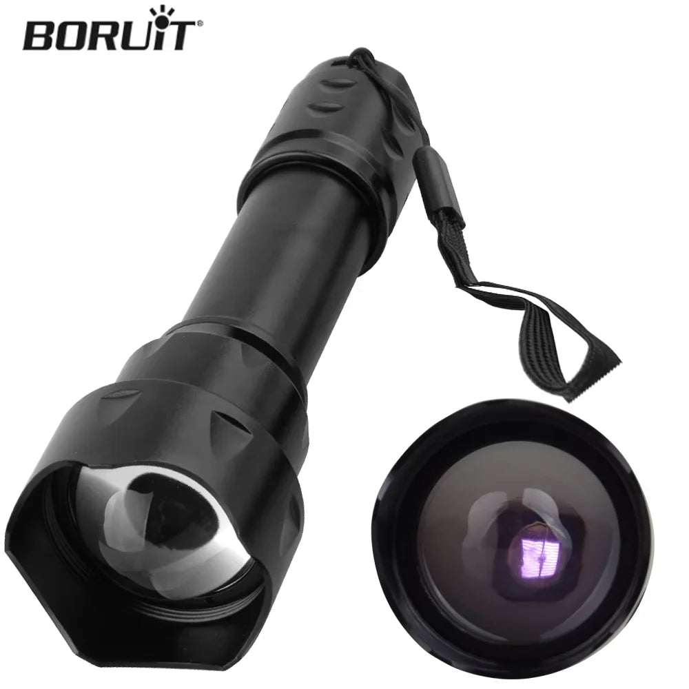 BORUiT T20 850nm IR Night Vision Tactical Flashlight Zoomable IR Tactical Flashlight Qst