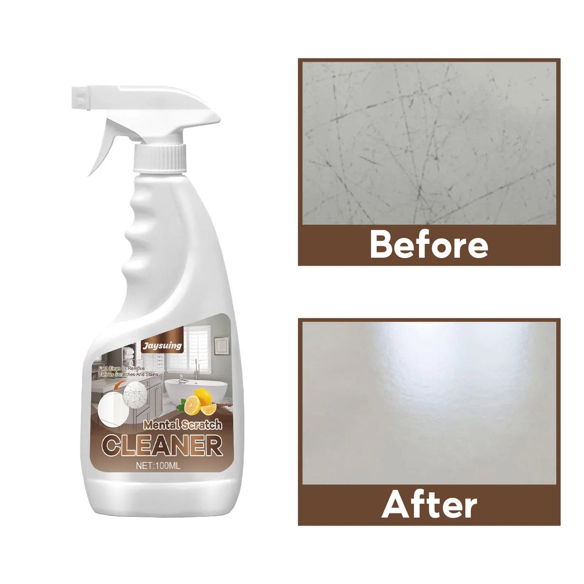 Tile Cleaning Spray – Brightening Ceramic & Toilet Descaler Tile & Ceramic Cleaner Qme