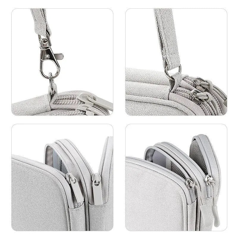 Travel Cable Organizer Bag | USB & Digital Accessories Pouch Cable Organizer Bag Qme