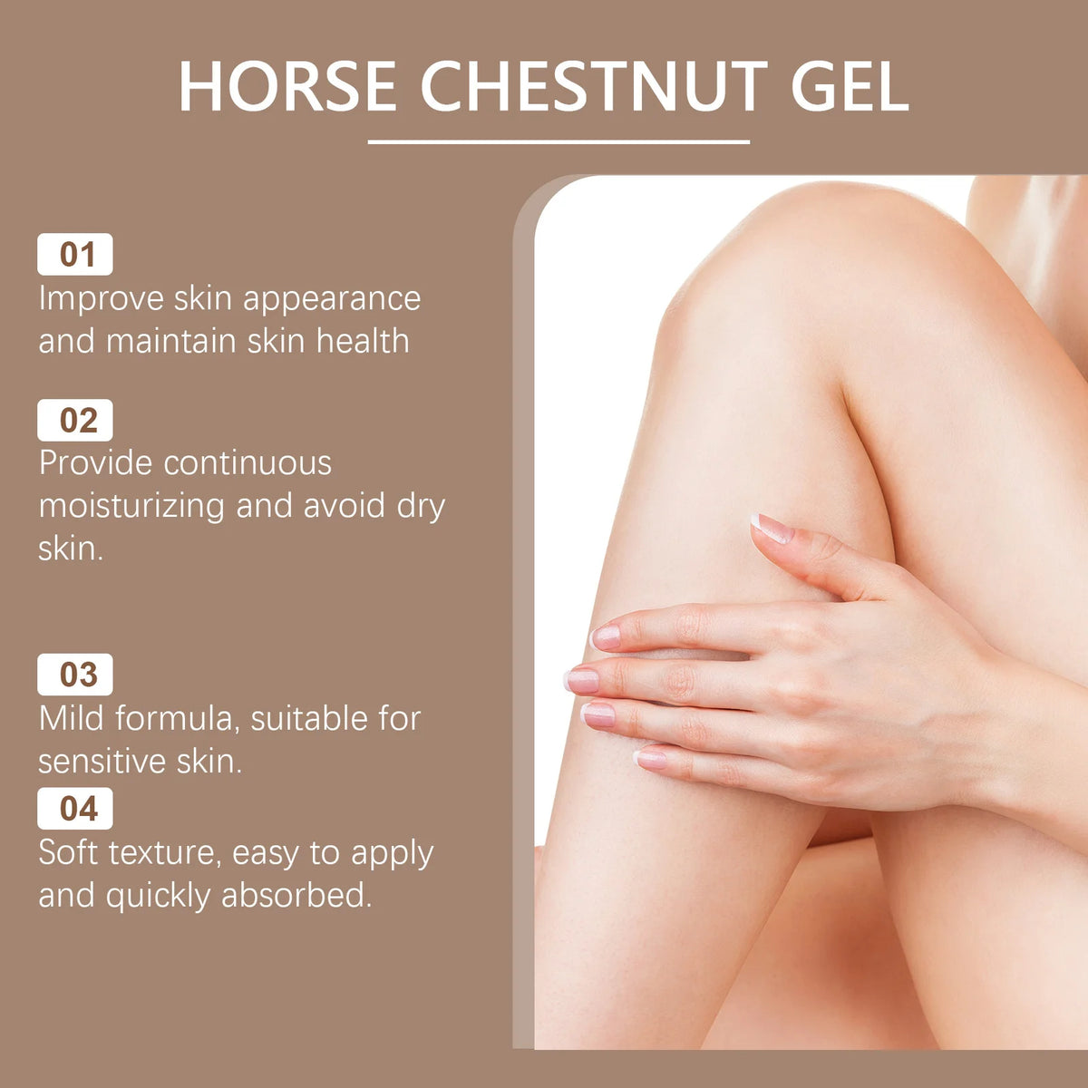 Ximonth Herbal Leg Moisturizing Cream – Natural Plant Formula Herbal Body Cream Qst