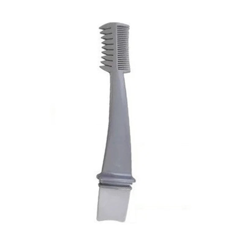 DIKALU Dual-Ended Eyelash Brush Comb – Lash Lift Tool Eyelash Styling Tool Qst Gray