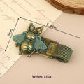 Vintage Insect Metal Pen Clip Spring Loaded Notebook Holder Metal Pen Clip Qme A