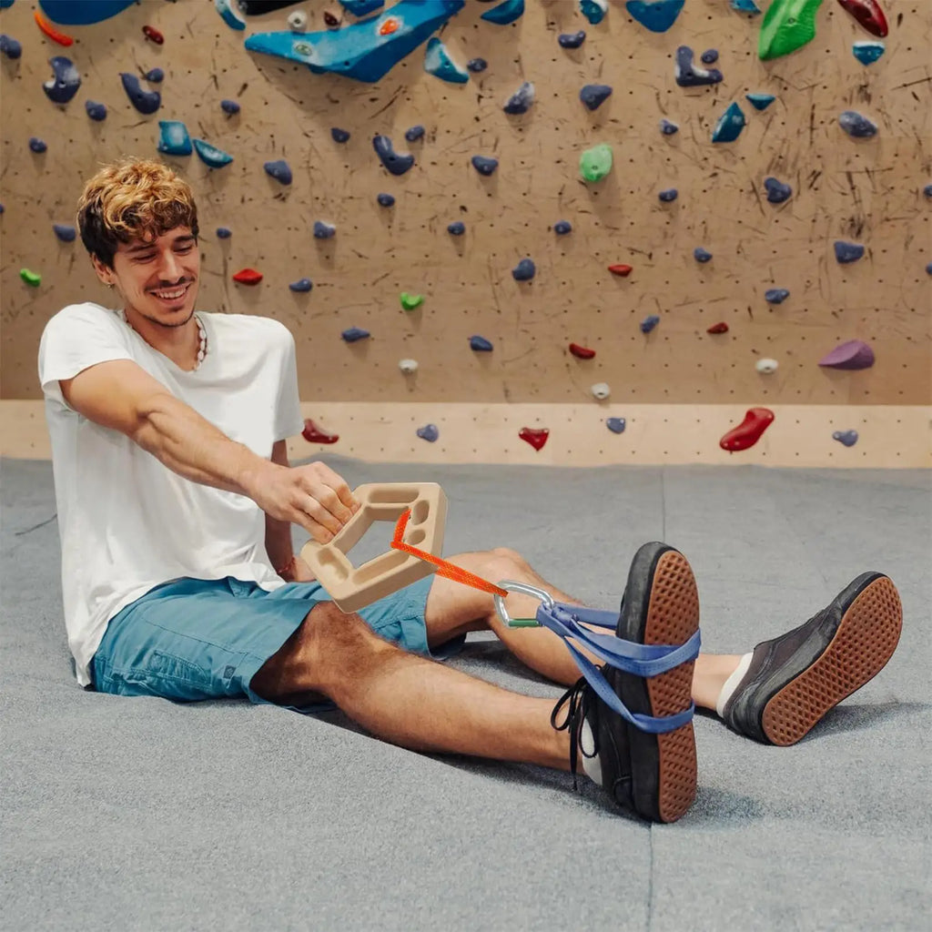 Wooden Climbing Fingerboard | Rock Climbing Finger Trainer Climbing Fingerboard Qme