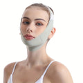 V Line Face Slimming Bandage – Chin & Cheek Lift Shaper Facial Shaping Bandage Qme green