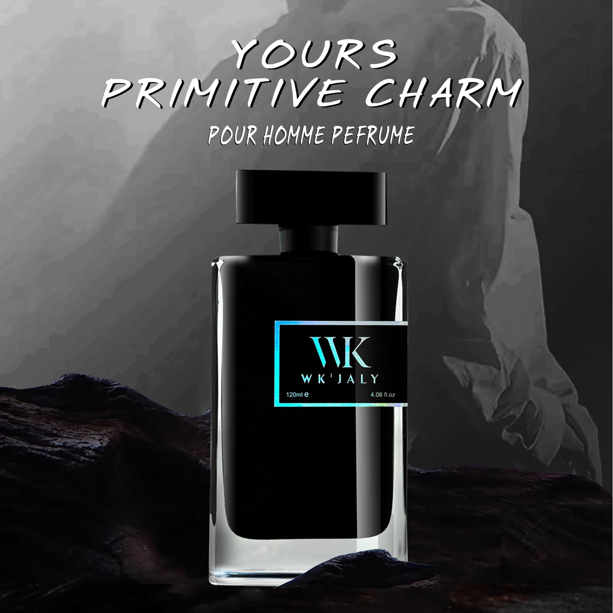 WK'JALY Men's Eau de Parfum – Bergamot Woody Cologne 120ml Men's Cologne Qst