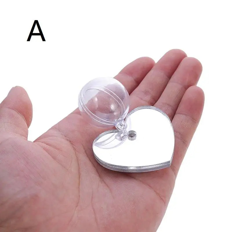 Floating Acrylic Betta Fish Mirror – Double-Sided Tank Toy Aquarium Fish Mirror Qst A