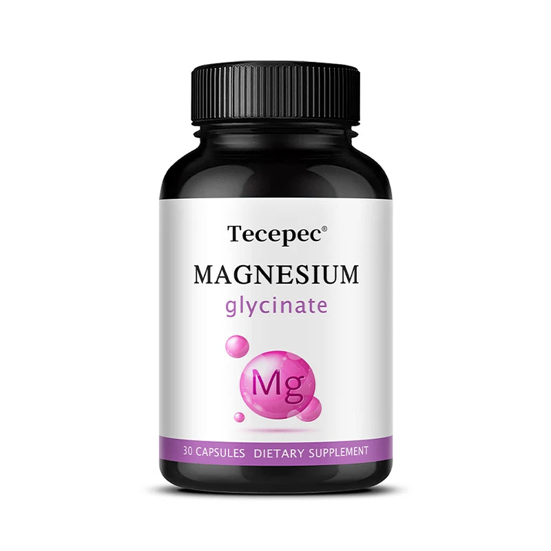 ZENVITALIZE Magnesium Glycinate 1000mg Capsules | 30/60/120ct Mineral Supplement Qst 30 count-1 bottle