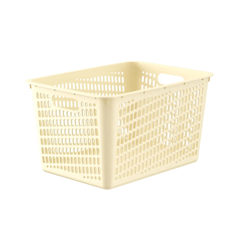 Plastic Storage Basket – Kitchen, Desktop & Toy Organizer Storage Basket Qst