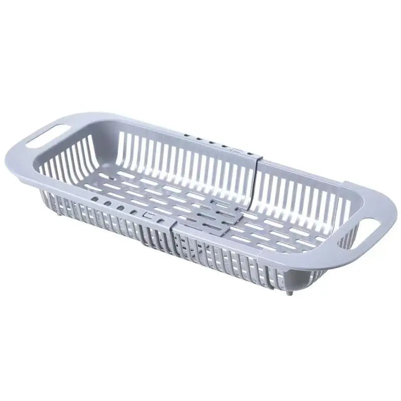 Retractable Sink Drain Rack – Dish, Chopstick & Veggie Basket Sink Drain Rack Qme A2