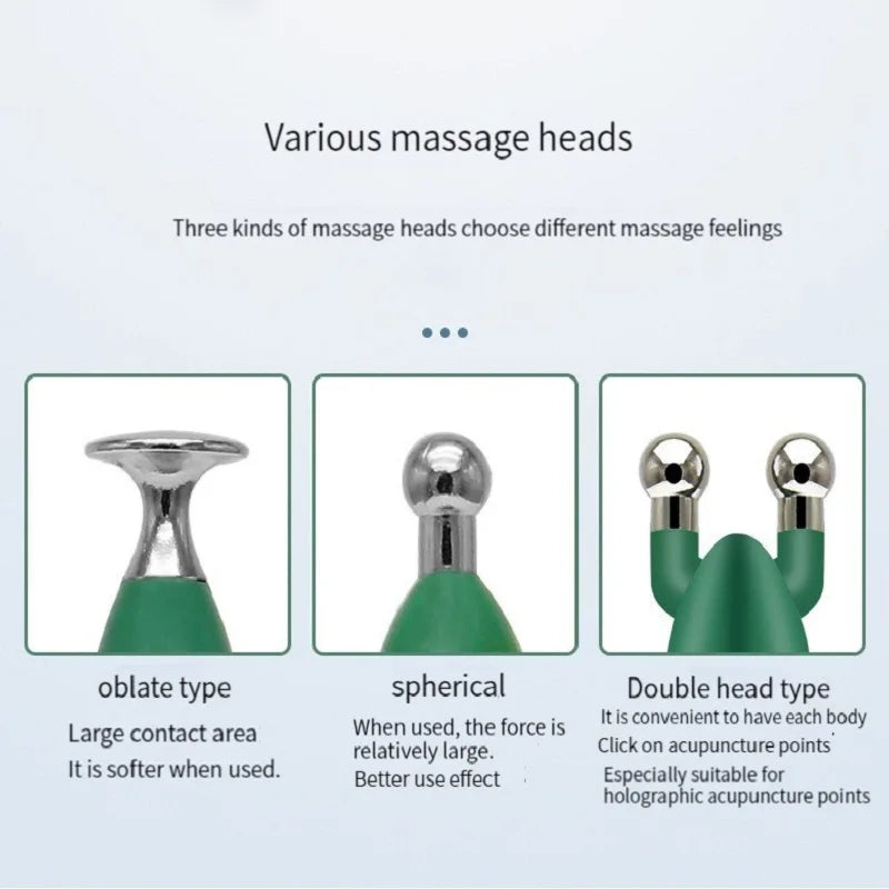 VamsLuna Electric Acupressure Massage Pen – 9 Intensity Levels Electric Massage Pen Qst