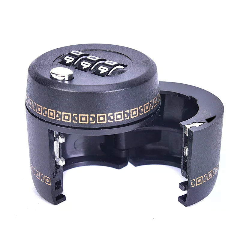 Wine Bottle Password Lock & Vacuum Stopper – 3-Digit Combo Bottle Security Lock Qst