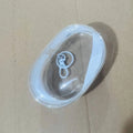 Transparent PVC Cable Storage Bag for Travel & Outdoor Use Cable Organizer Bag Qme white