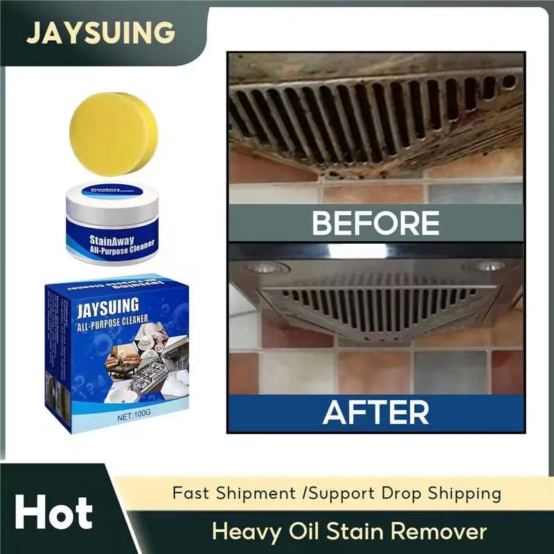 Heavy Duty Kitchen Degreaser & Pot Bottom Polish Cleaner Kitchen Degreaser Cleaner Qme