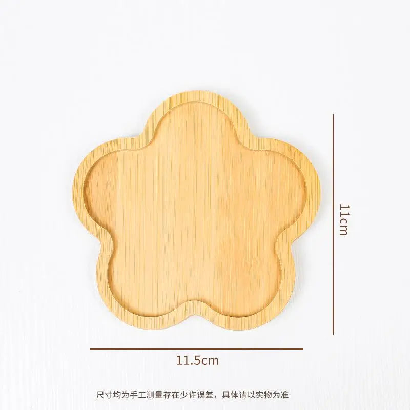 Heat Resistant Wood Coaster – Beech Walnut Mug & Coffee Pad Wood Coaster Qst A1 0