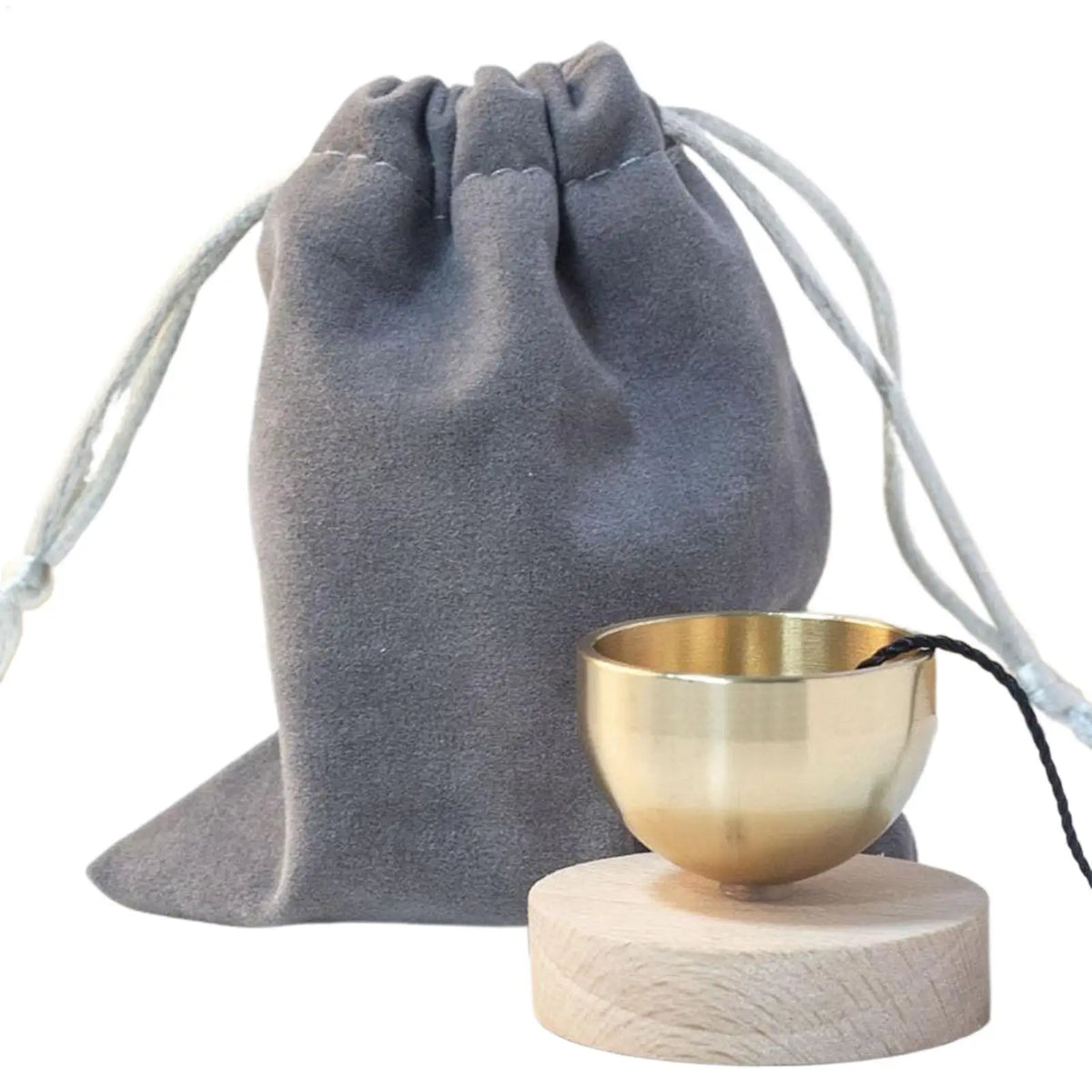 Brass Singing Bowl Set for Beginners – Yoga & Meditation Meditation Singing Bowl Qme