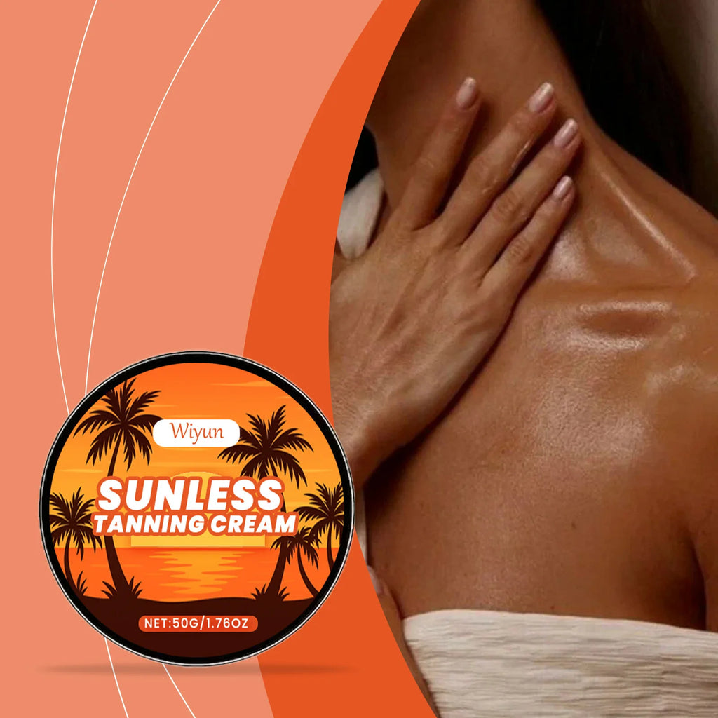 WIYUN Sunless Self Tanner Bronzing Body Lotion 50g Self Tanner Lotion Qst