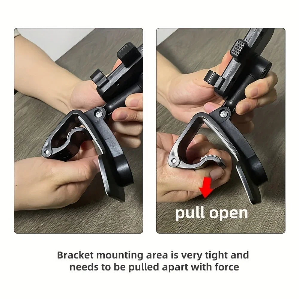 Universal Car Phone Holder Dashboard Clip Mount | GPS Ready Car Phone Mount Qme