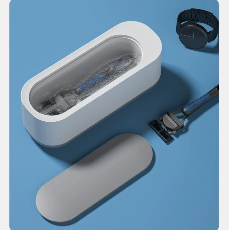 Ultrasonic Glasses & Jewelry Cleaner – USB Rechargeable Machine Ultrasonic Cleaner Qme