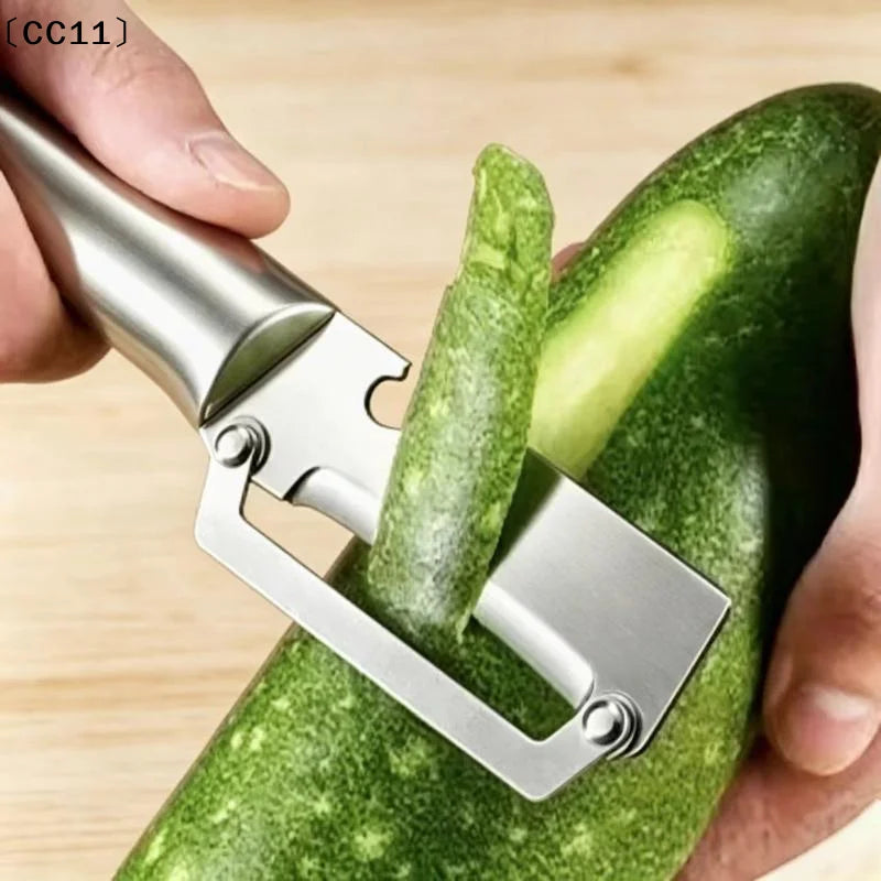5-in-1 Stainless Steel Vegetable Peeler with Bottle Opener Vegetable Peeler Qme