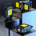 Mini COB LED Keychain Flashlight 1000LM USB Rechargeable IPX4 Keychain Flashlight Qme Default Title