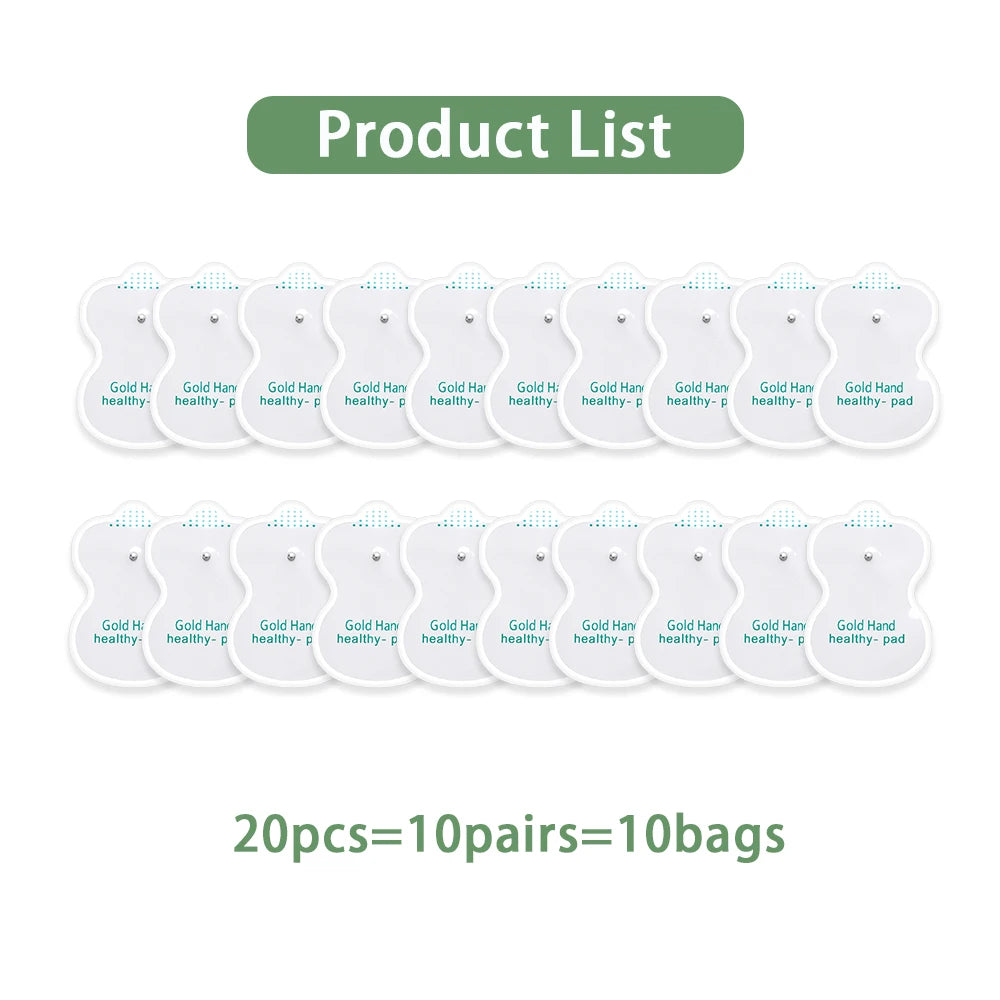 TENS EMS Electrode Pads – Self-Adhesive Replacement Patches Electrode Replacement Pads Qst 20Pcs