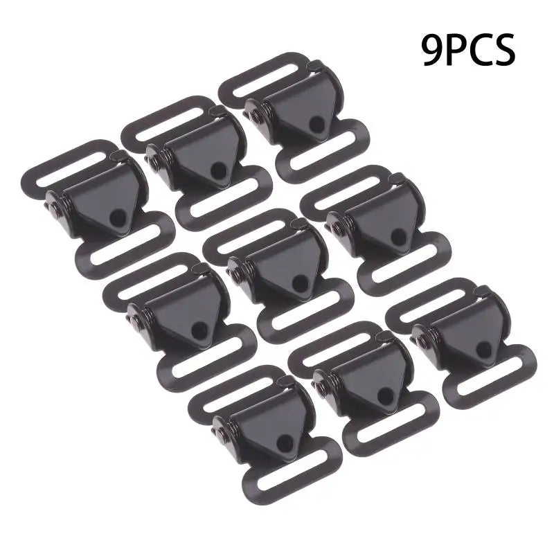 Quick Release Cam Buckle for 25mm Tactical Sling Webbing Tactical Sling Buckle Qst 9PCS