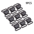 Quick Release Cam Buckle for 25mm Tactical Sling Webbing Tactical Sling Buckle Qst 9PCS