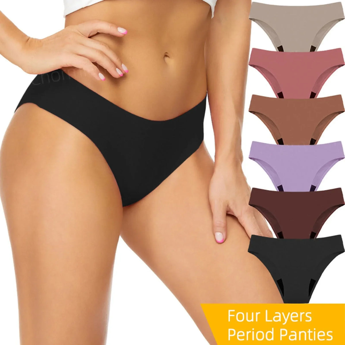 Leakproof Absorbent Bikini Bottom | Period Swimwear Leakproof Bikini Bottom Qme