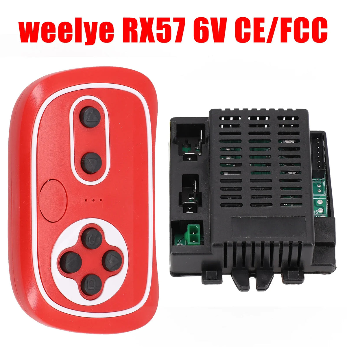 Weelye RX57 6V 12V Bluetooth Receiver for Kids Ride-On Cars Ride-On Car Receiver Qme