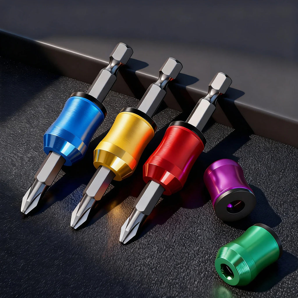 Magnetic Screw Ring Universal Magnetizer – Aluminum Alloy Bit Screwdriver Magnetizer Qme