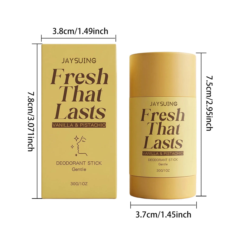 30g Vanilla Deodorant Stick – Moisturizing Long-Lasting Freshness Body Deodorant Stick Qst