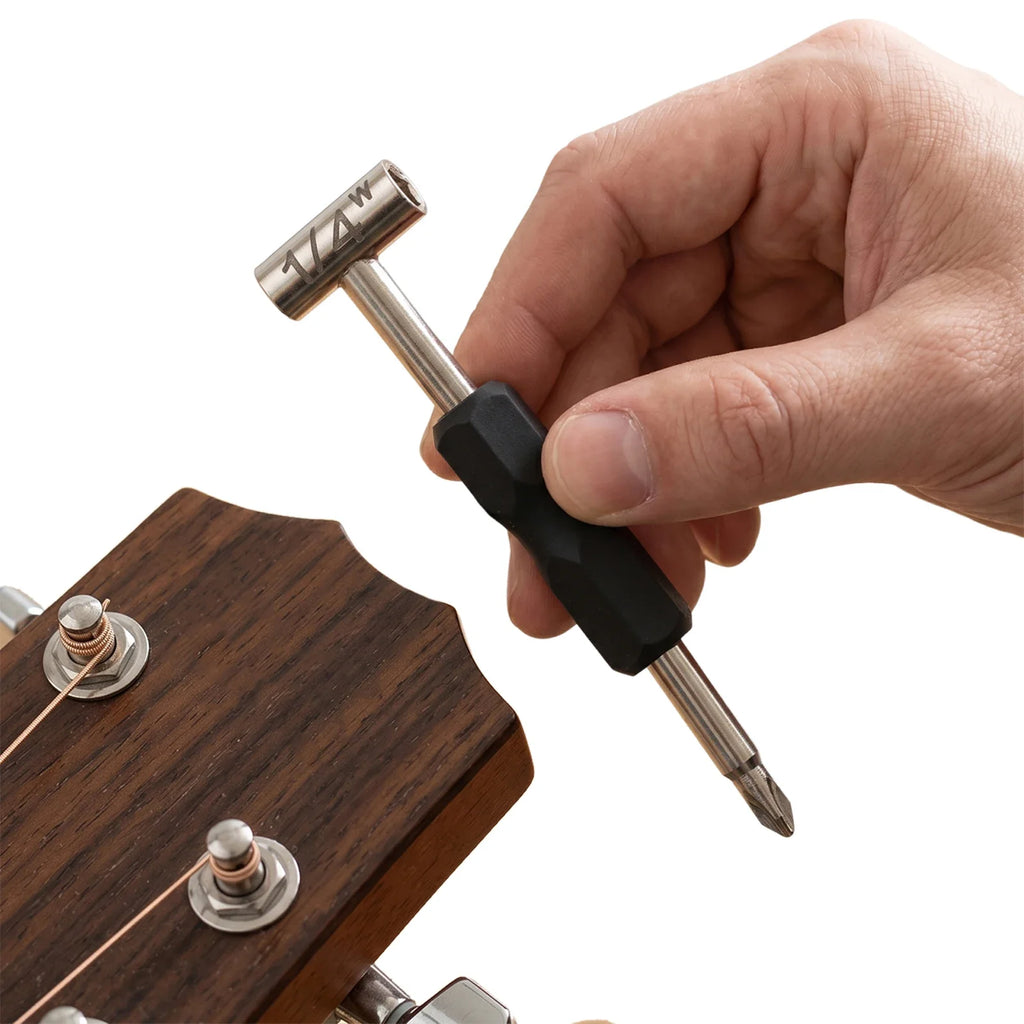 Magnetized Guitar Truss Rod Wrench – Taylor, Gibson, PRS & Ibanez Guitar Setup Tool Qme