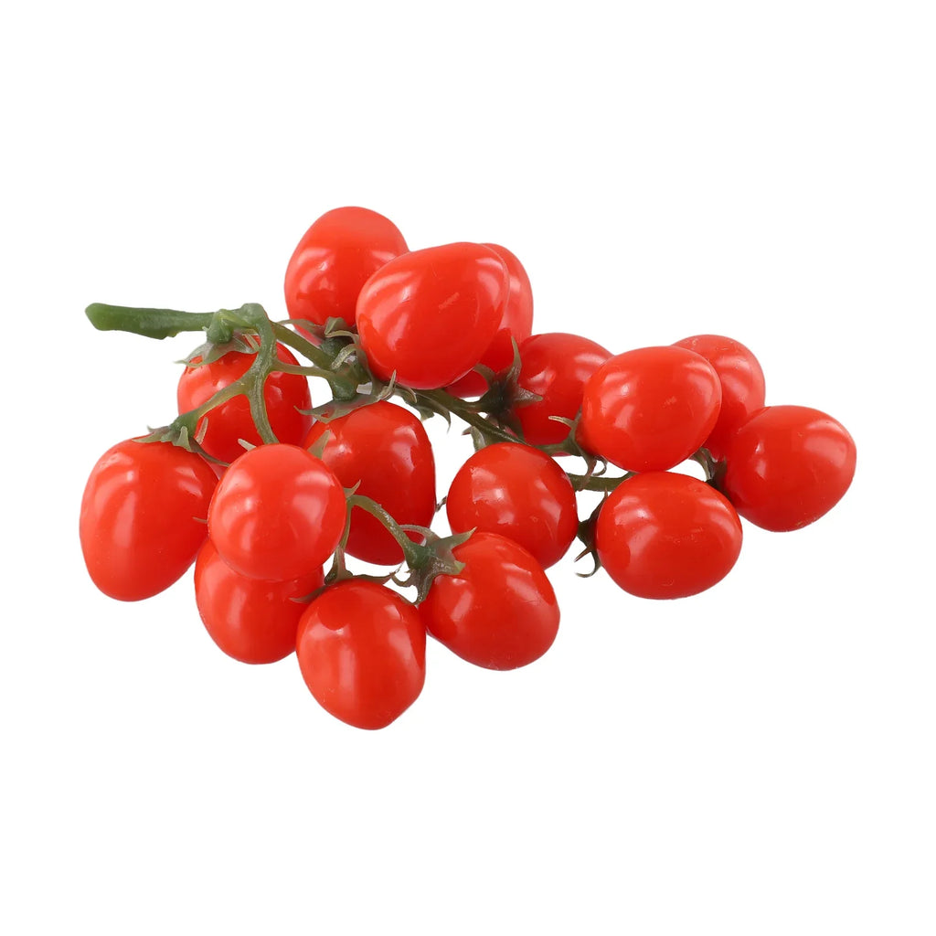 Artificial Cherry Tomato Vine Bunch – Realistic PU Fake Fruit Decor Artificial Fruit Decor Qme