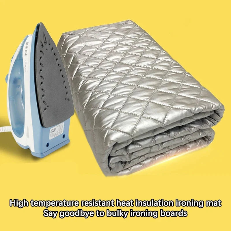Portable Table Ironing Mat – Travel Clothes Press Pad Ironing Mat Qme