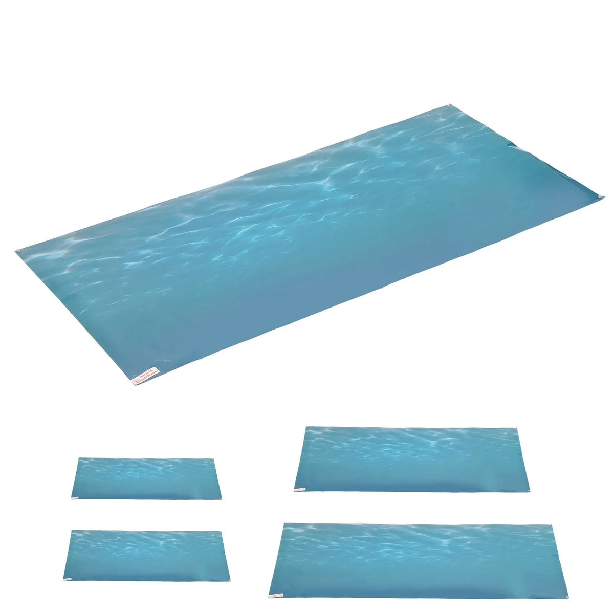 3D Sea Aquarium Background Poster – PVC Self-Adhesive Fish Sticker Aquarium Background Qme 122x50cm