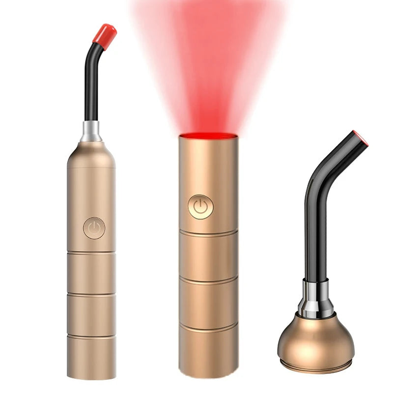 Vilnason Red & Infrared Light Therapy Wand | 660nm 850nm Light Therapy Wand Qst