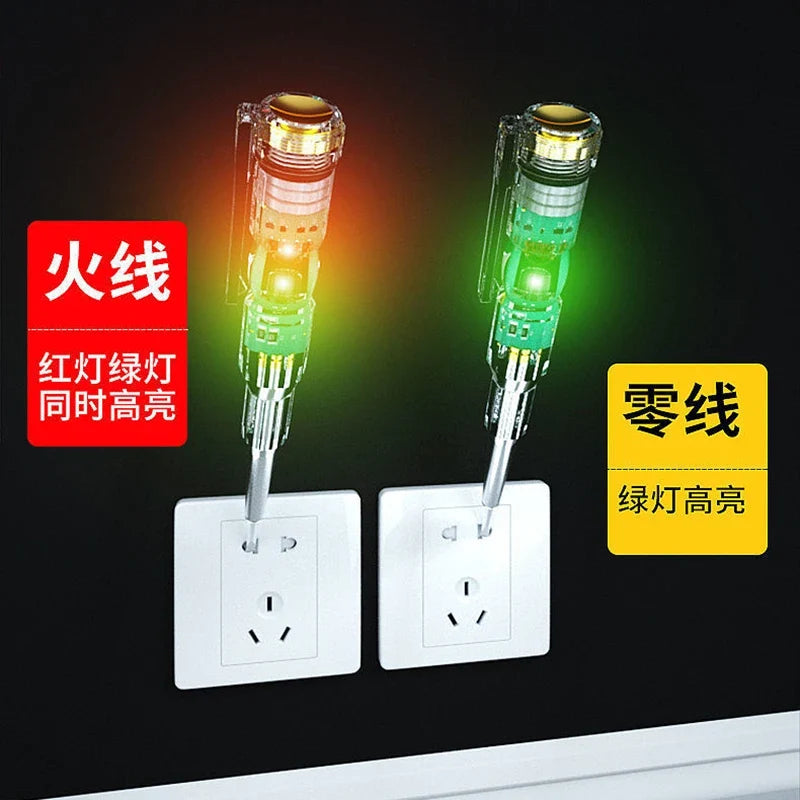 Non-Contact Voltage Tester Pen – AC/DC Electric Detector Probe Voltage Tester Pen Qme