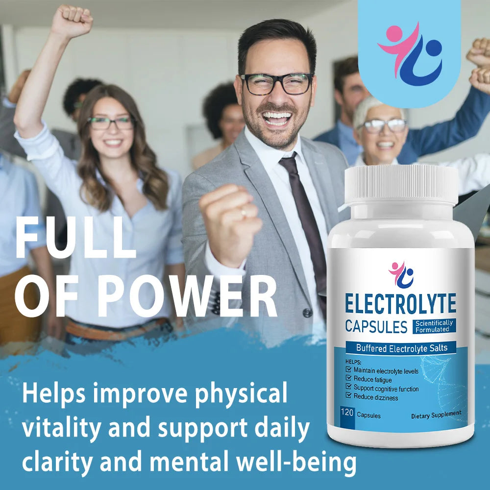 Fearathe Electrolyte Capsules – Sodium & Potassium | 30–120ct Electrolyte Supplement Qst