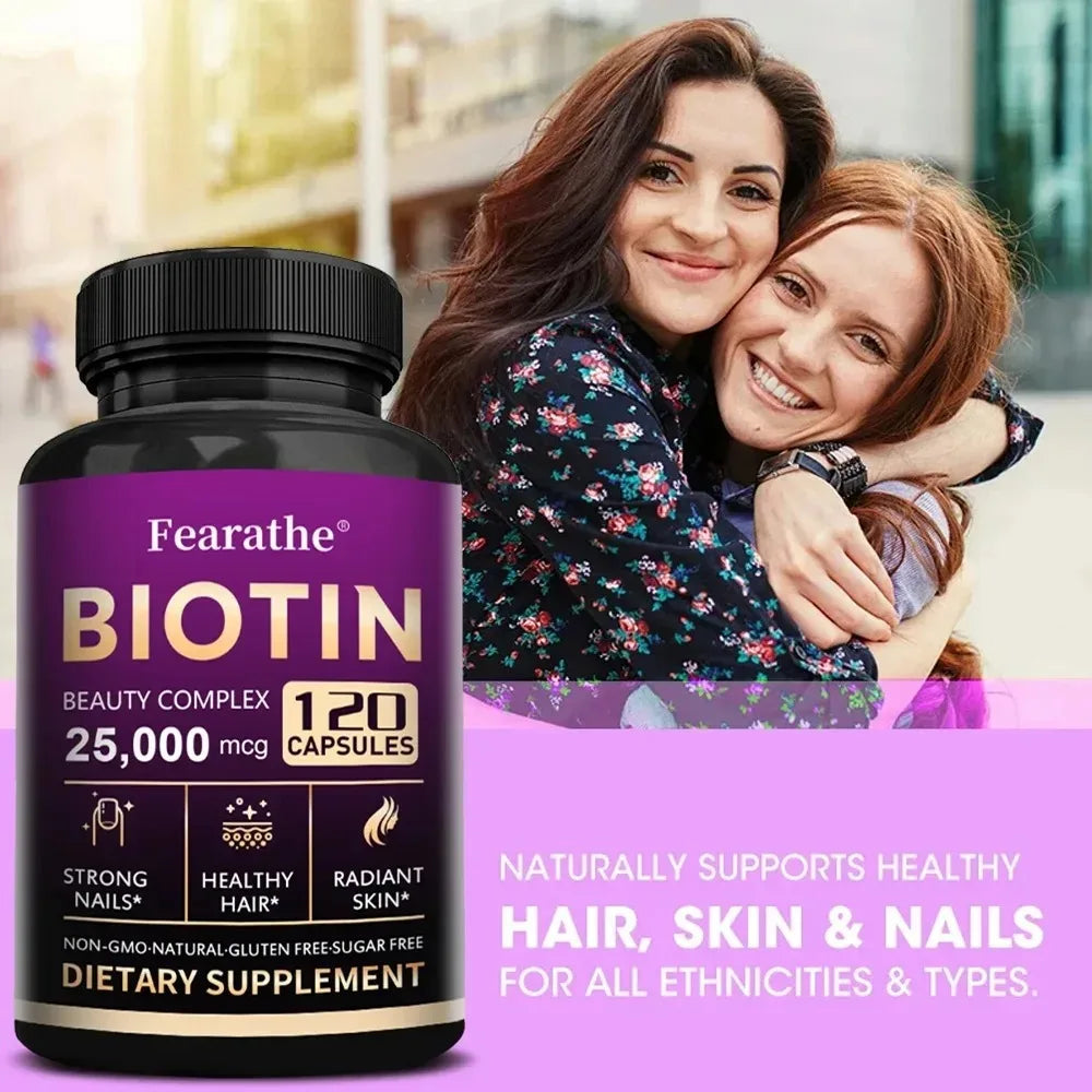 Marine Collagen Capsules – Biotin, Hyaluronic Acid & MSM Collagen Supplement Qst