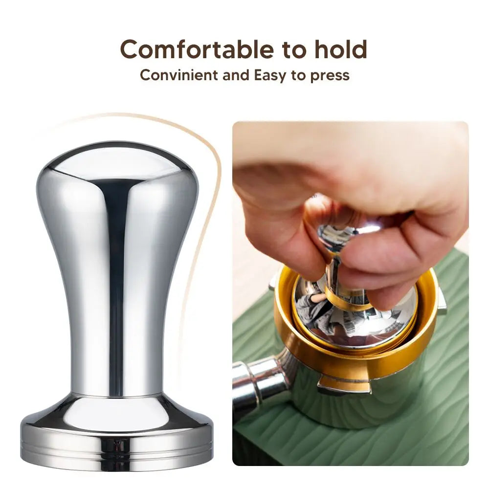 RECAFIMIL 51mm Espresso Tamper – DeLonghi Portafilter Fit Espresso Tamper Qst