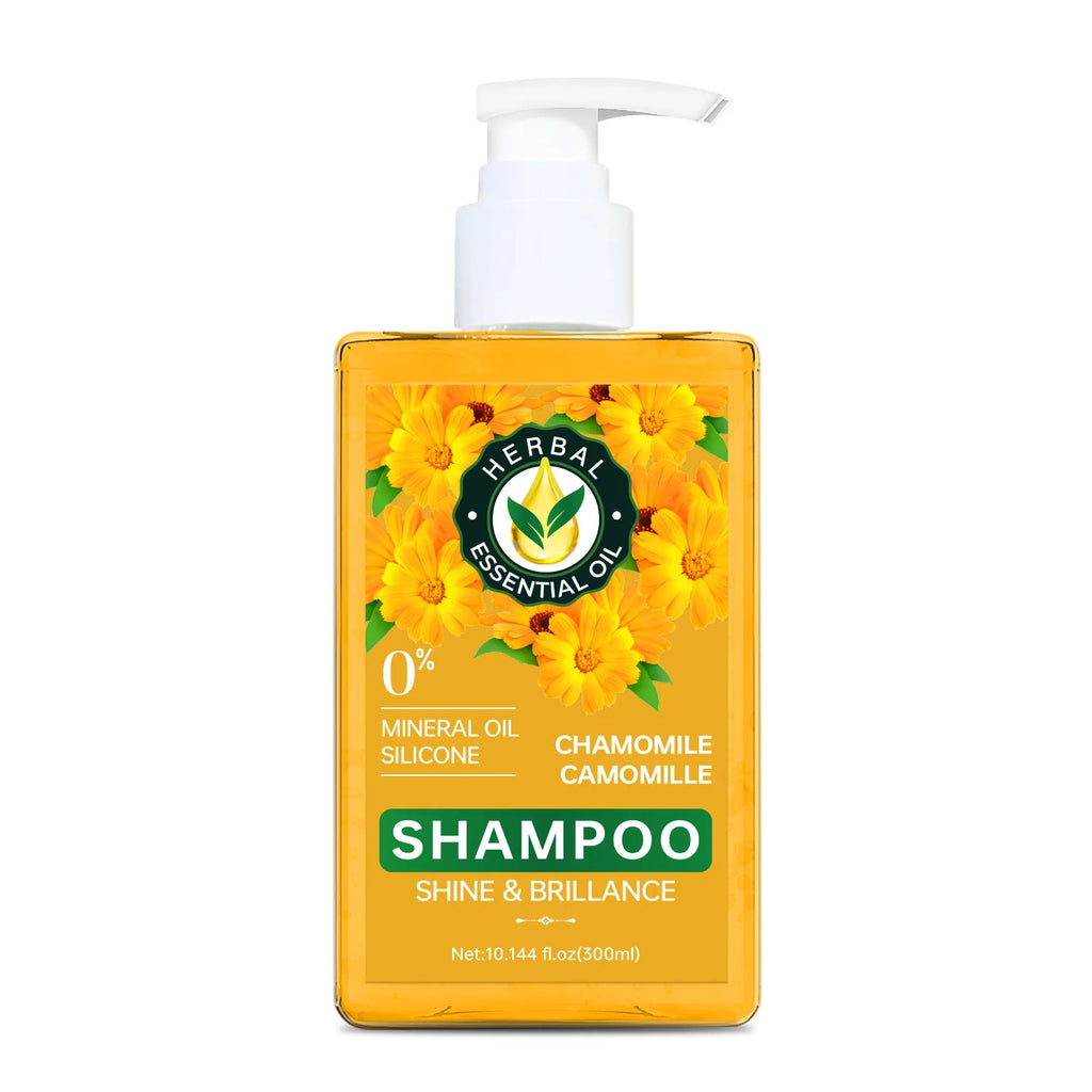 Herbal Essential Oil Shampoo – Chamomile, Aloe & Passion Fruit 300ml Herbal Hair Shampoo Qst Nourishing