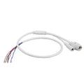 Waterproof POE LAN Cable CCTV IP Camera Module – Weatherproof POE LAN Camera Module Qme WHITE