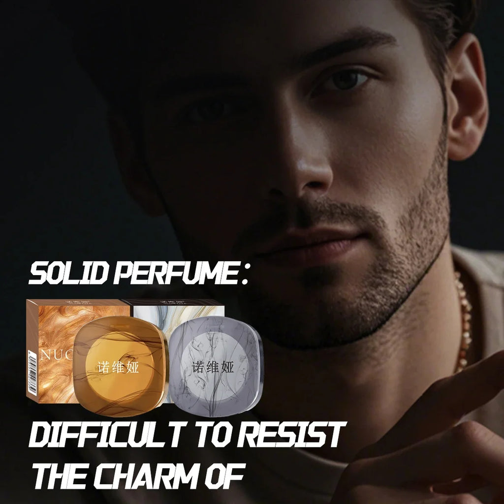 Men's Solid Fragrance Cream – Long-Lasting Fresh Scent Solid Fragrance Cream Qme