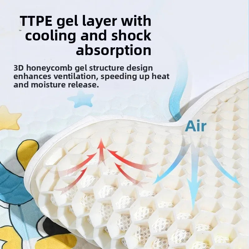 Baby Stroller Cooling Mat – Ventilated Summer Pram Cushion Stroller Cooling Pad Qst