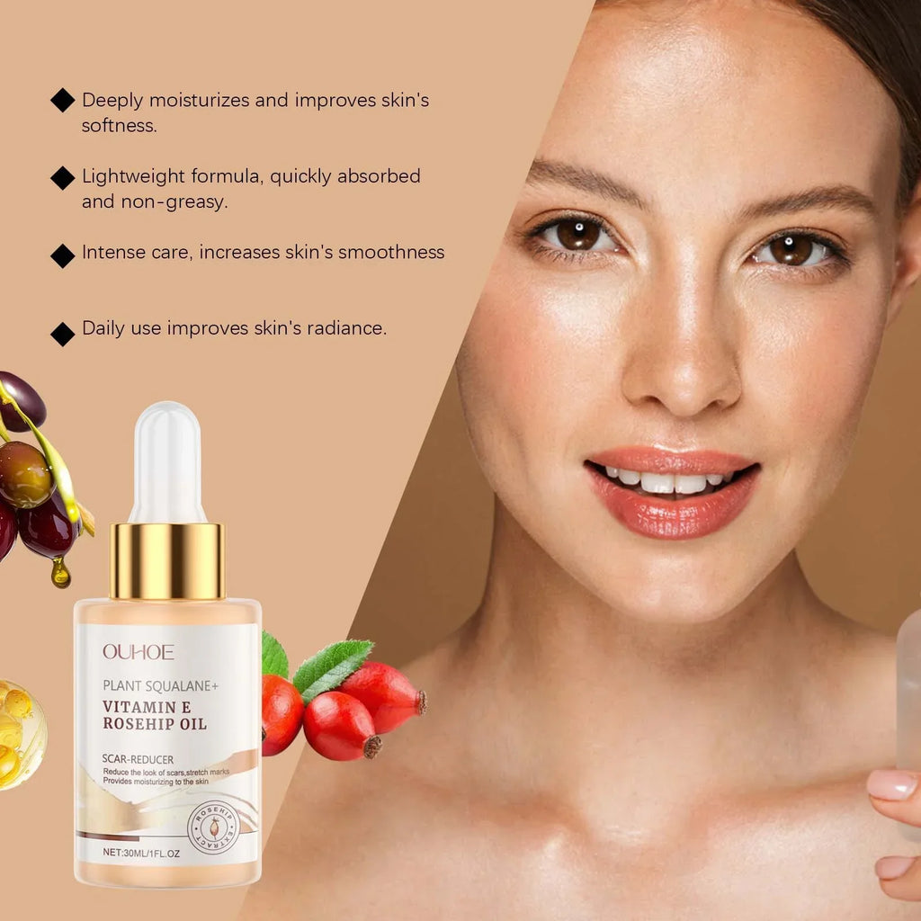 Squalane Rosehip Face Oil – Firming, Lifting & Hydrating Face Oil Qme