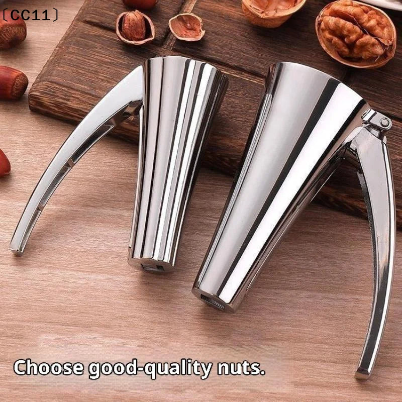 Stainless Steel Nutcracker – Hazelnut & Walnut Shell Opener Tool Nutcracker Tool Qme