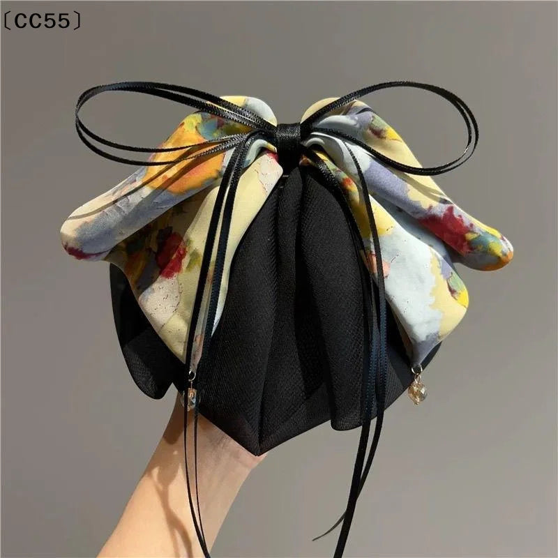 Women's Large Bow Hair Claw Clip – Multi-Layer Bowknot Hair Claw Clip Qst